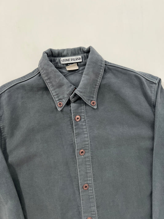 Camicia vintage Stone Island grigio tg M