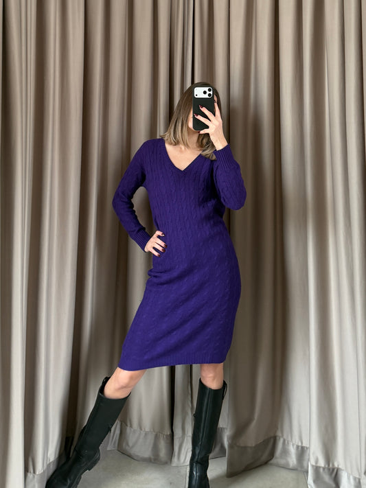 Vestito vintage Ralph Lauren lana tg S