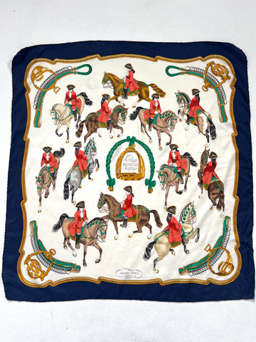 Foulard vintage Hermes in seta