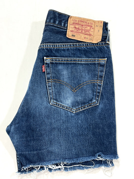 Shorts vintage Levi's jeans tg 33