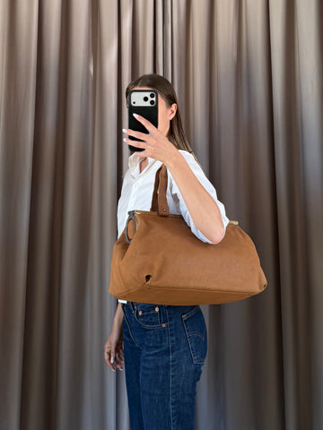 Borsa vintage Ferragamo a mano in pelle