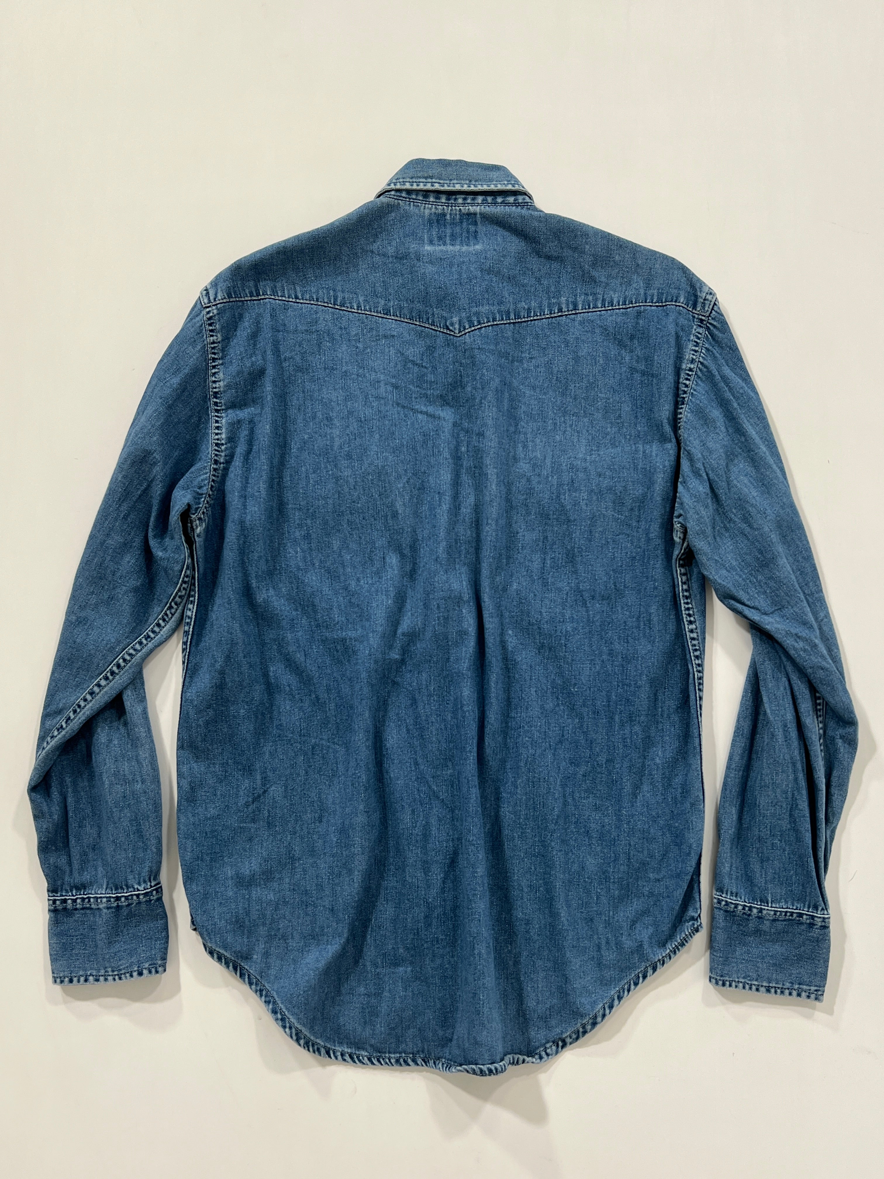 Camicia vintage Levi's in denim tg M