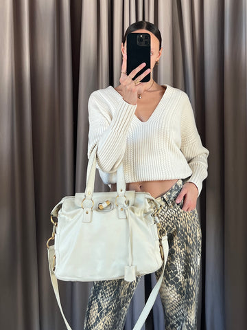 Borsa vintage Yves Saint Laurent pelle