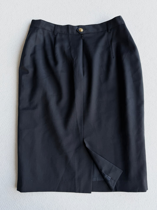 Gonna vintage Burberry blu tg M