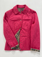 Carica l&#39;immagine nel visualizzatore di Gallery, Giacca vintage Burberry rosa tg S
