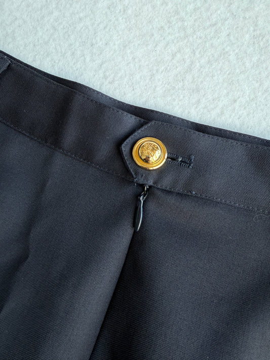 Gonna vintage Burberry blu tg M