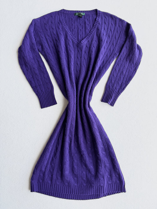 Vestito vintage Ralph Lauren lana tg S