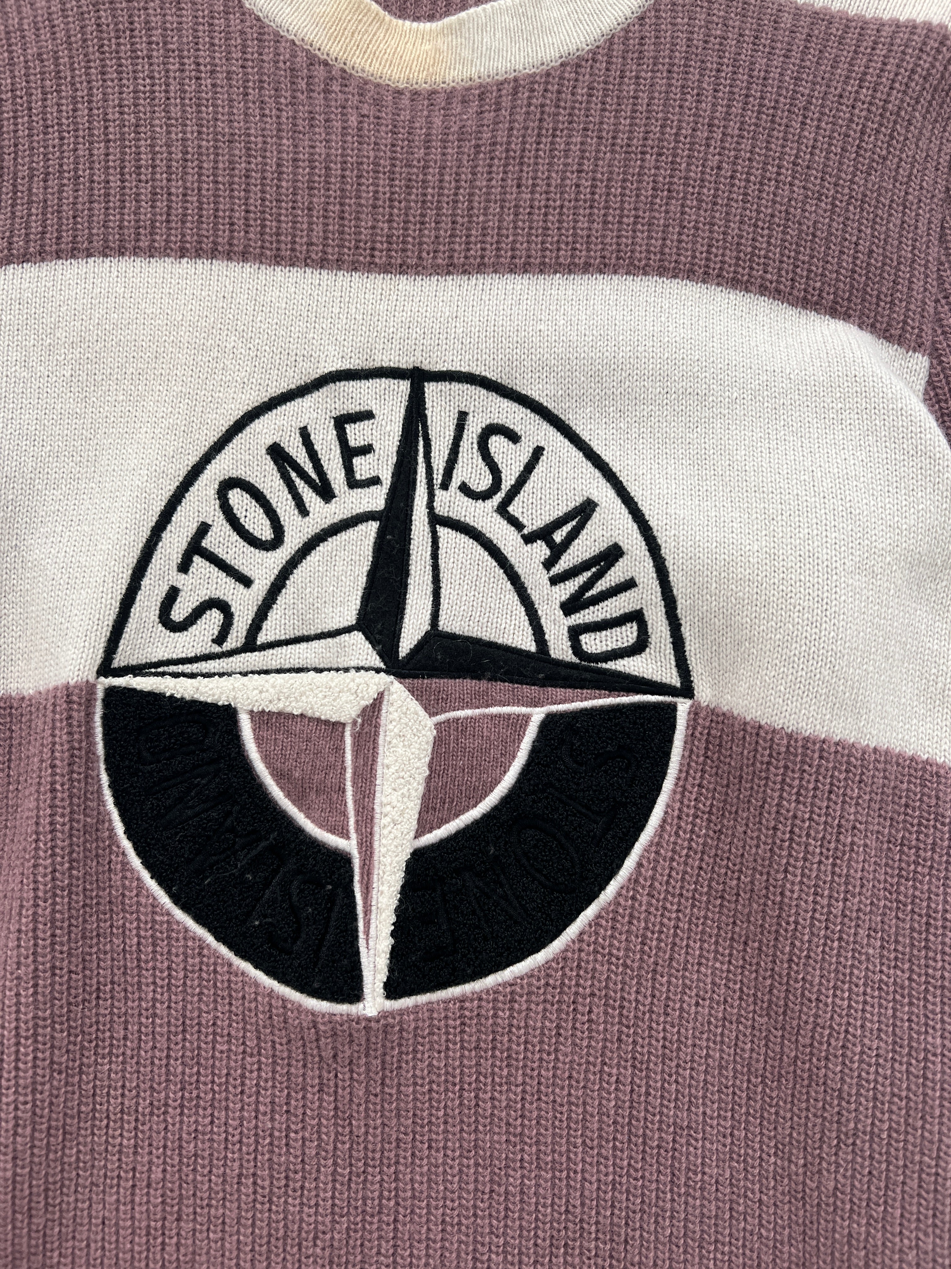 Maglia vintage Stone Island big logo tg M