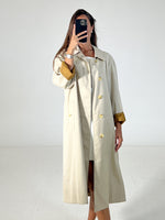 Carica l&#39;immagine nel visualizzatore di Gallery, Trench vintage Burberry beige tg S/M
