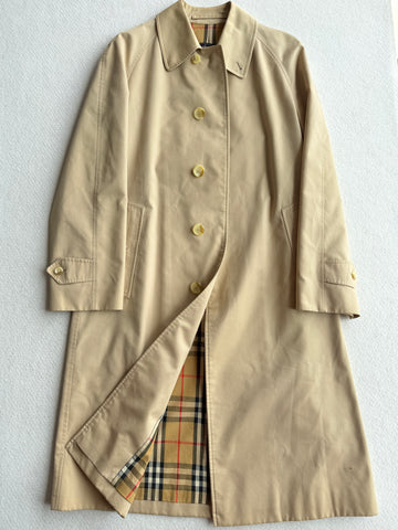 Trench vintage Burberry cotone tg S/M