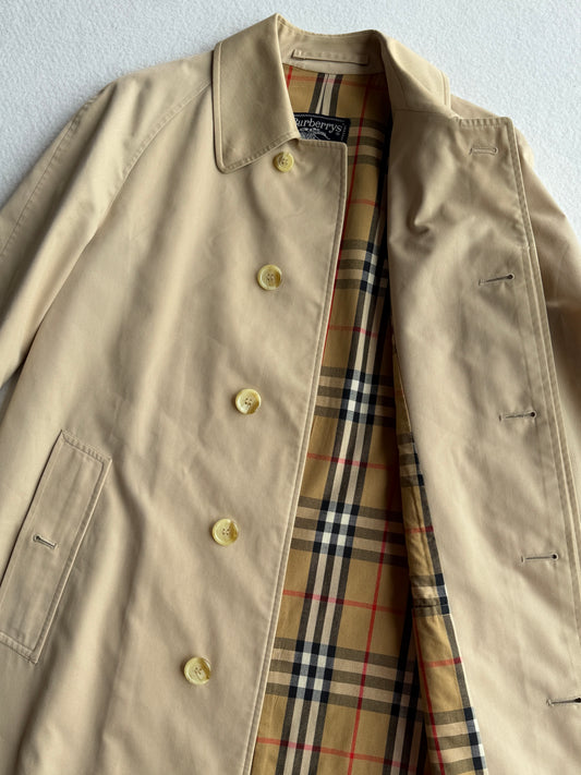 Trench vintage Burberry cotone tg S/M