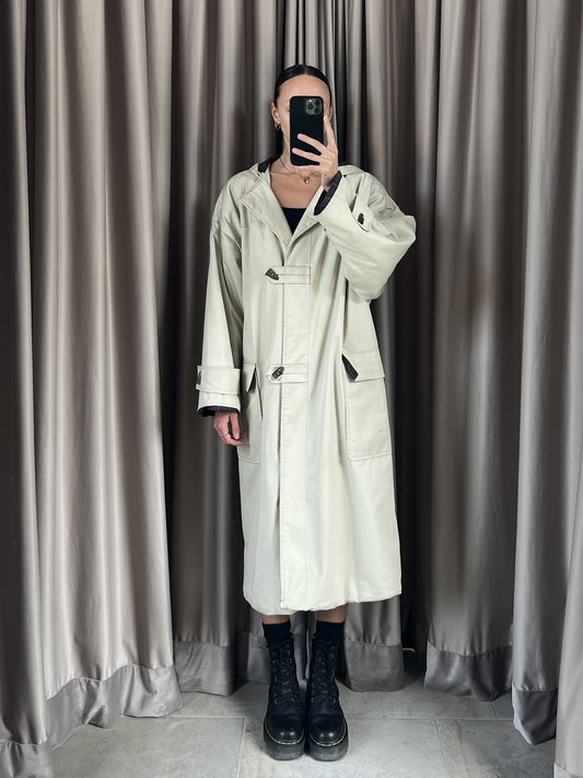 Montgomery vintage Burberry chiaro tg XL XXL