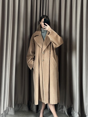 Cappotto vintage Max Mara cammello tg 44