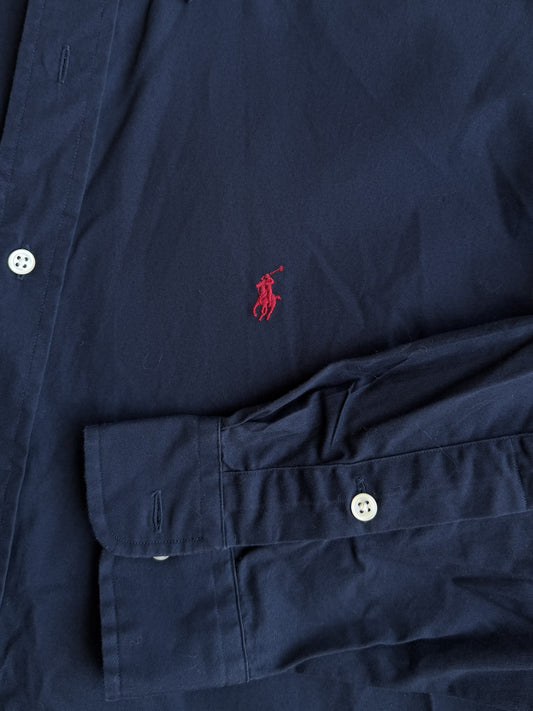 Camicia vintage Ralph Lauren blu tg L/XL