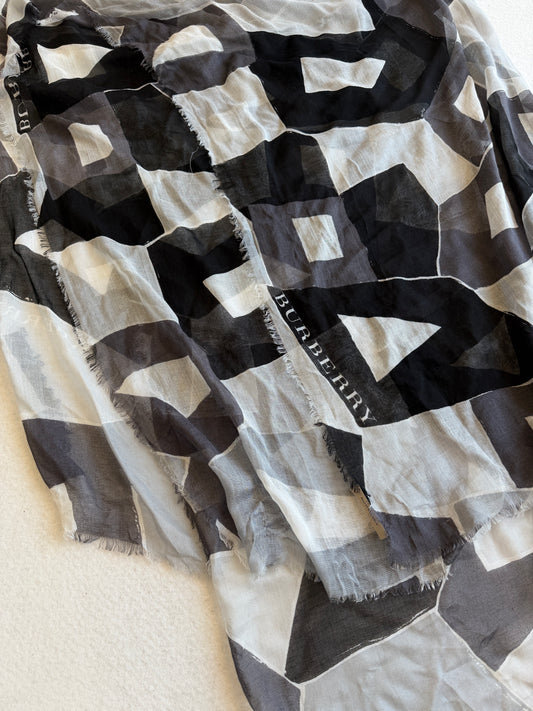 Pashmina vintage Burberry seta/cashmere
