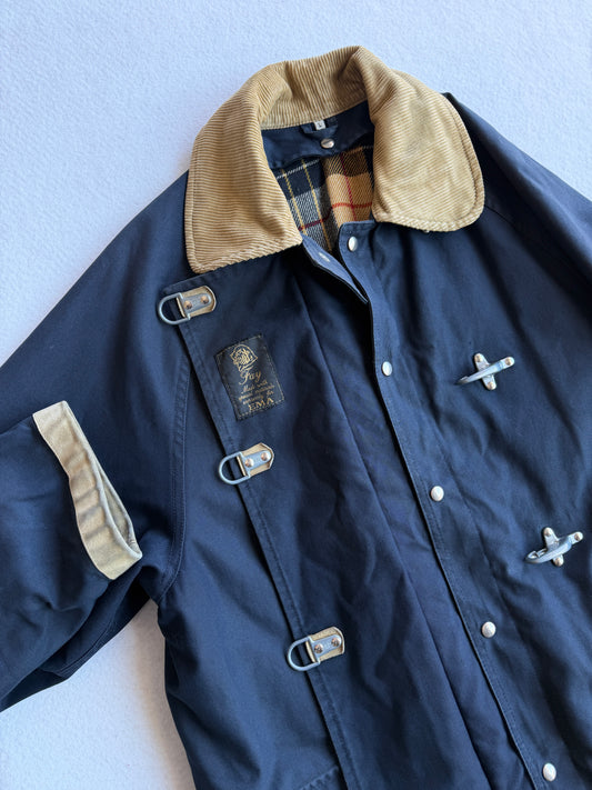Cappotto vintage Fay 4 ganci blu tg L