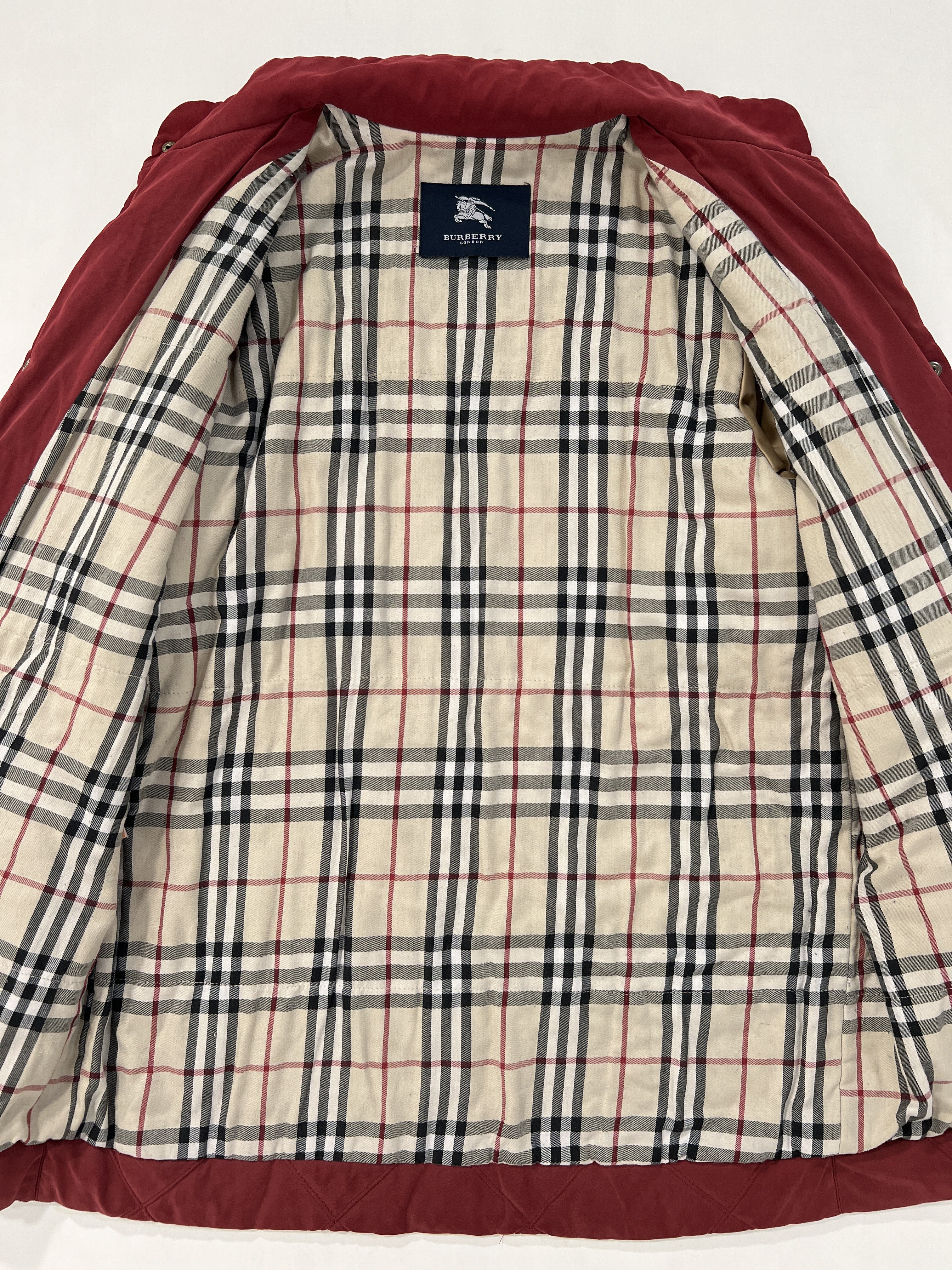 Giacca vintage Burberry trapunta tg L