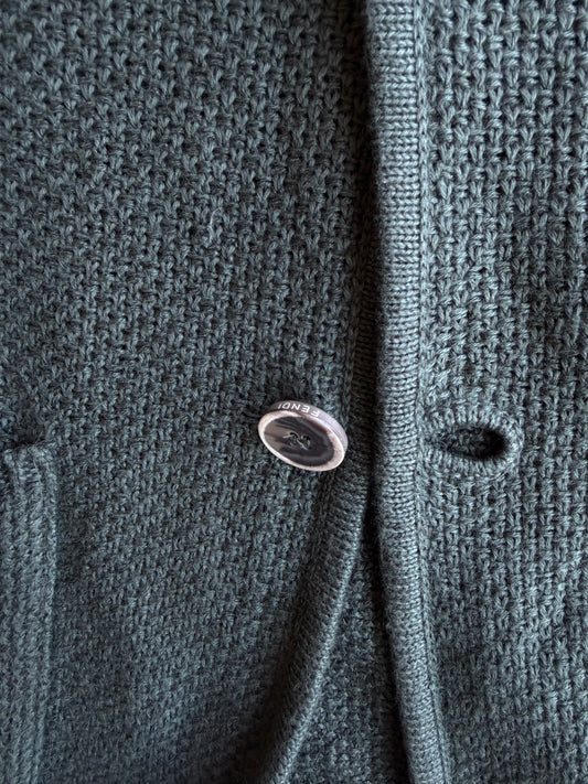 Cardigan vintage Fendi lino/cotone tg 48