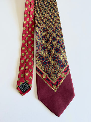 Cravatta vintage Versace seta