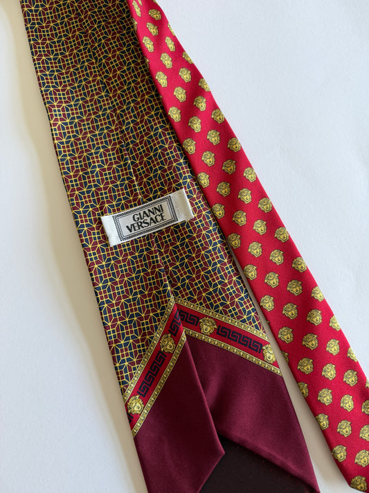 Cravatta vintage Versace seta