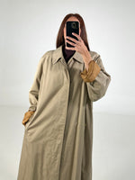 Carica l&#39;immagine nel visualizzatore di Gallery, Trench vintage Burberry biscotto tg L
