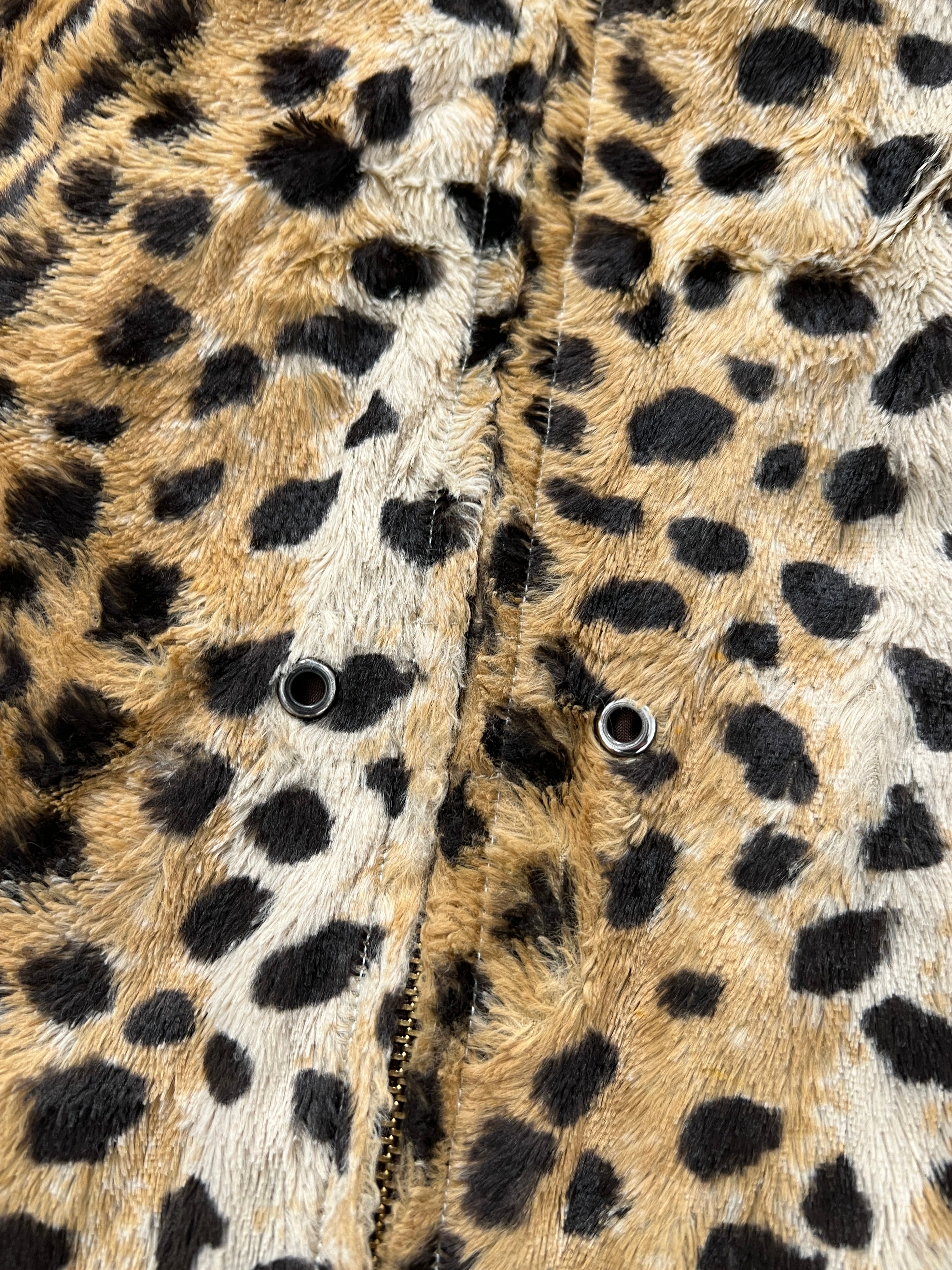 Pelliccia vintage YSL leopardo tg S/M