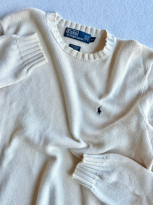 Maglia vintage Ralph Lauren panna tg M