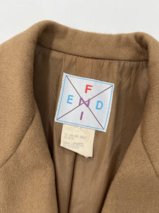 Blazer vintage Fendi cammello tg L