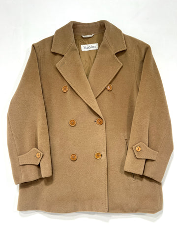 Cappotto vintage Max Mara cammello S/M