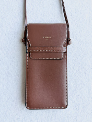 Porta occhiali Celine pelle