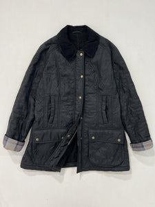 Giacca vintage Barbour in trapunta tg L/XL