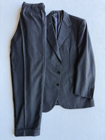 Abito vintage Brioni lana grigio tg L