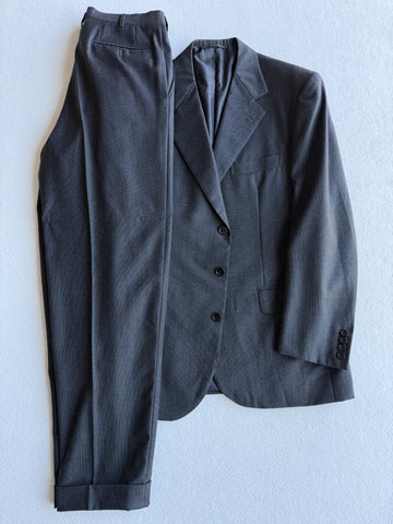 Abito vintage Brioni lana grigio tg L