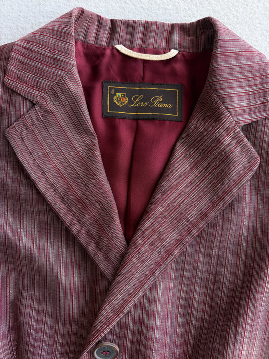 Blazer vintage Loro Piana lana e seta tg 38