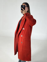 Carica l&#39;immagine nel visualizzatore di Gallery, Cappotto vintage Max Mara lana tg M/L
