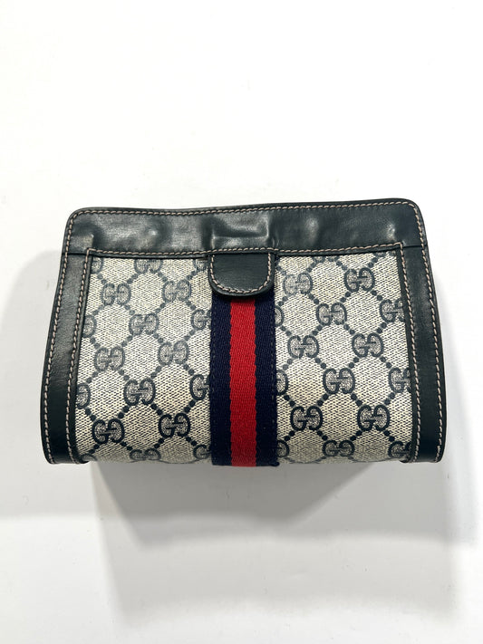 Borsa pochette vintage Gucci monogram