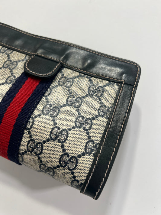 Borsa pochette vintage Gucci monogram