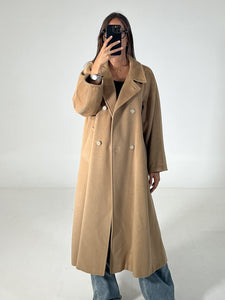 Cappotto vintage Max Mara cammello tg M