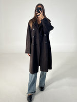 Carica l&#39;immagine nel visualizzatore di Gallery, Cappotto vintage Max Mara cashmere tg M/L
