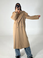 Carica l&#39;immagine nel visualizzatore di Gallery, Cappotto vintage Max Mara cashmere tg S/M
