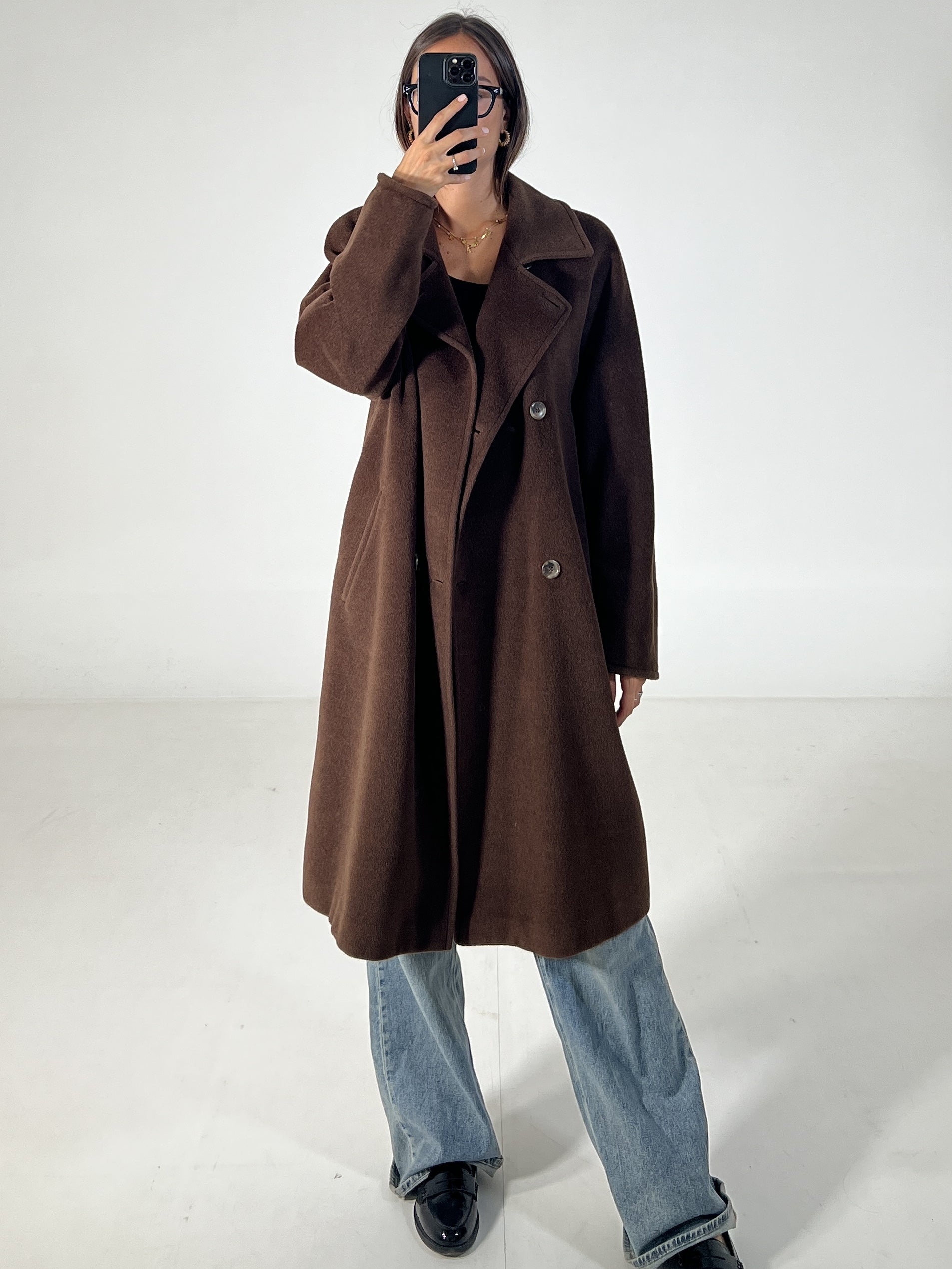 Cappotto vintage Max Mara lana tg M