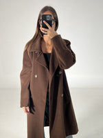 Carica l&#39;immagine nel visualizzatore di Gallery, Cappotto vintage Max Mara lana tg M
