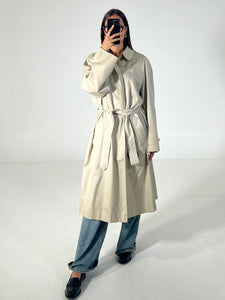 Trench vintage Aquascutum con cinta tg L/XL