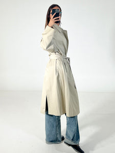 Trench vintage Aquascutum con cinta tg L/XL