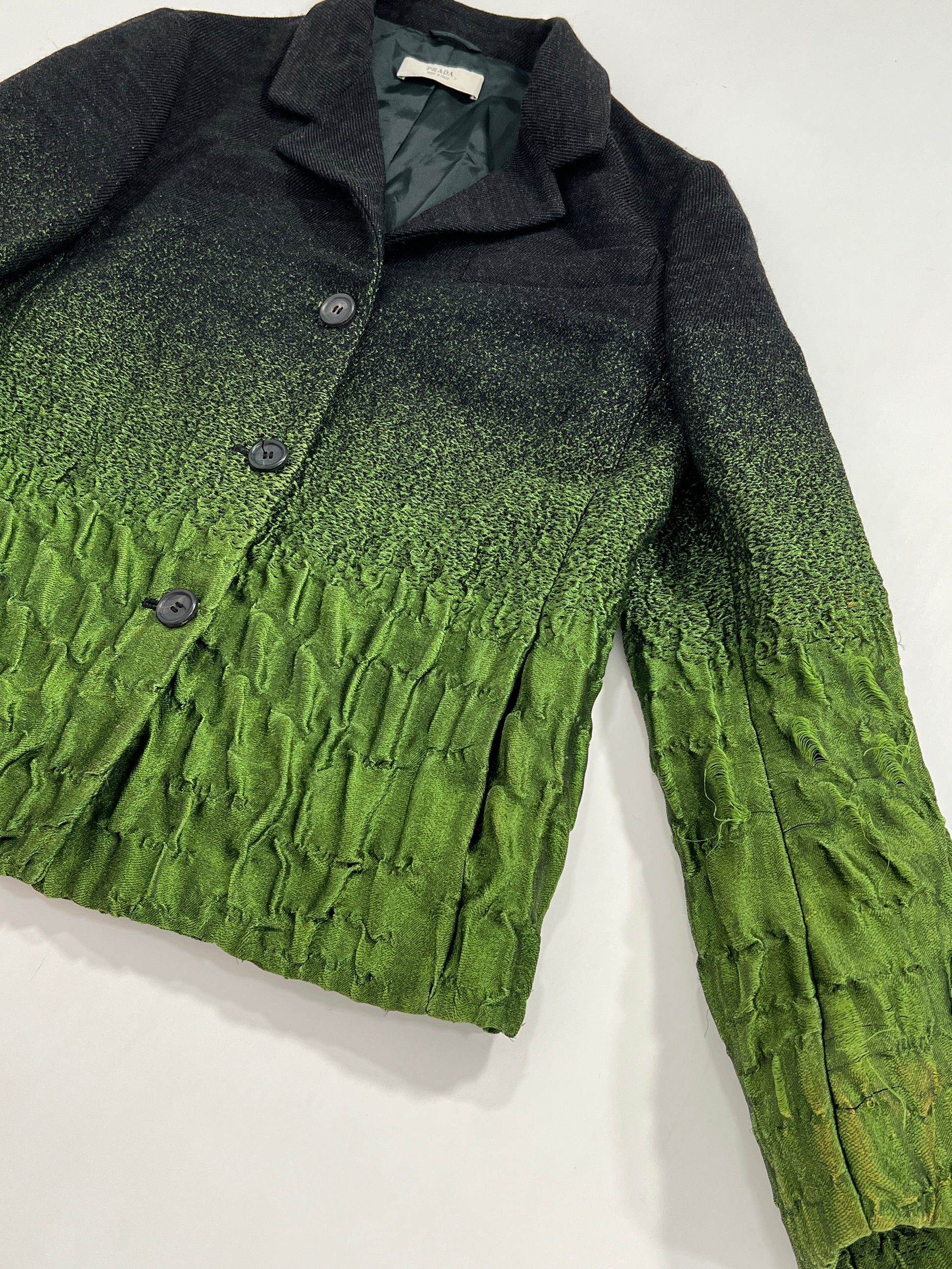 Giacca vintage Prada lana e seta tg 42 – Apotheke vintage