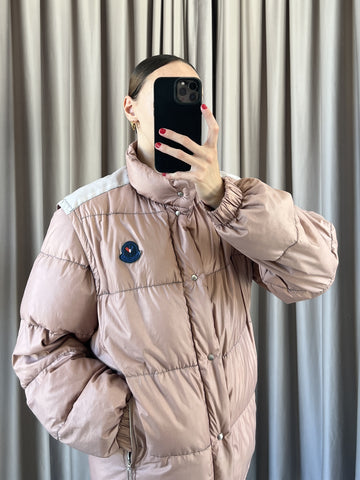 Giacca vintage Moncler rosa antico tg S/M