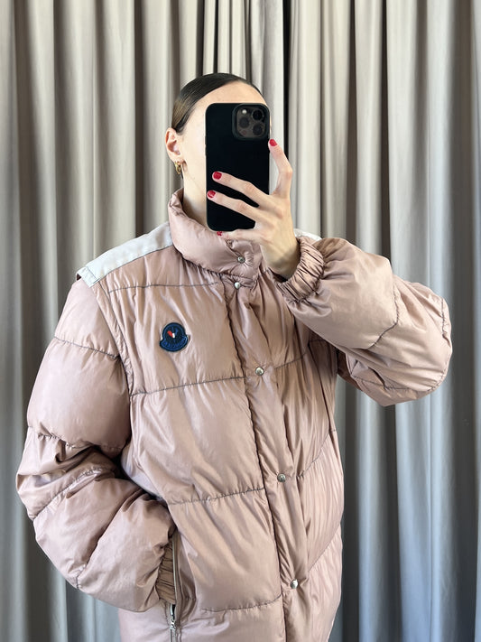 Giacca vintage Moncler rosa antico tg S/M