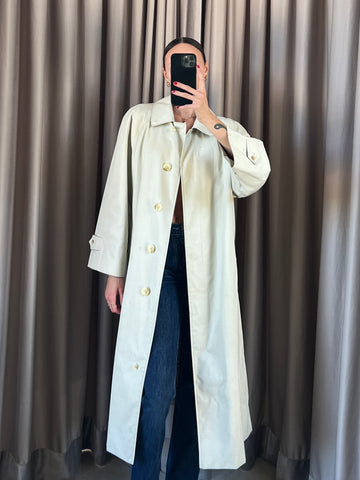 Trench vintage Burberry chiaro tg S