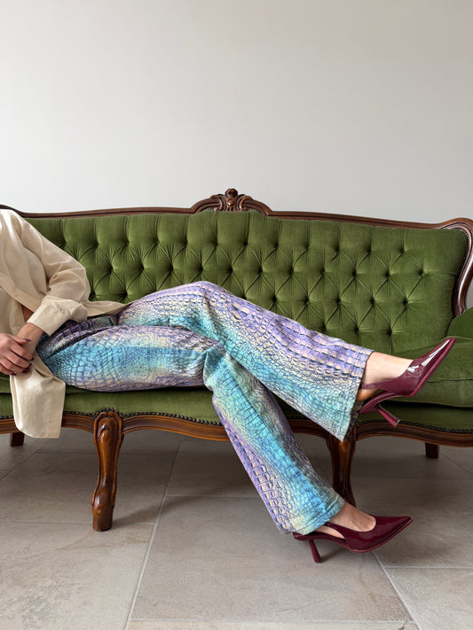 Pantaloni vintage Cavalli fantasia tg M