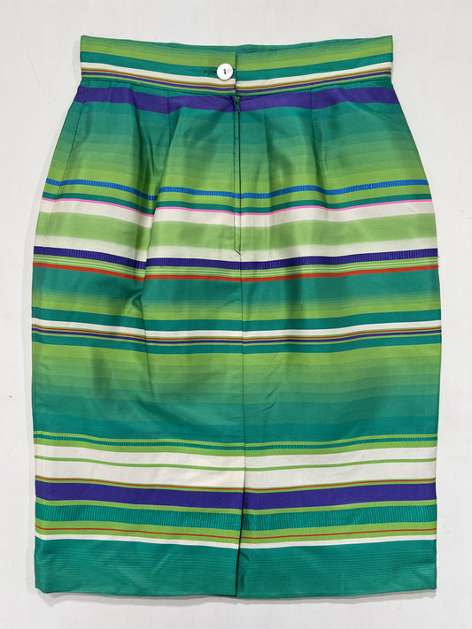 Gonna vintage Christian Dior seta tg 40